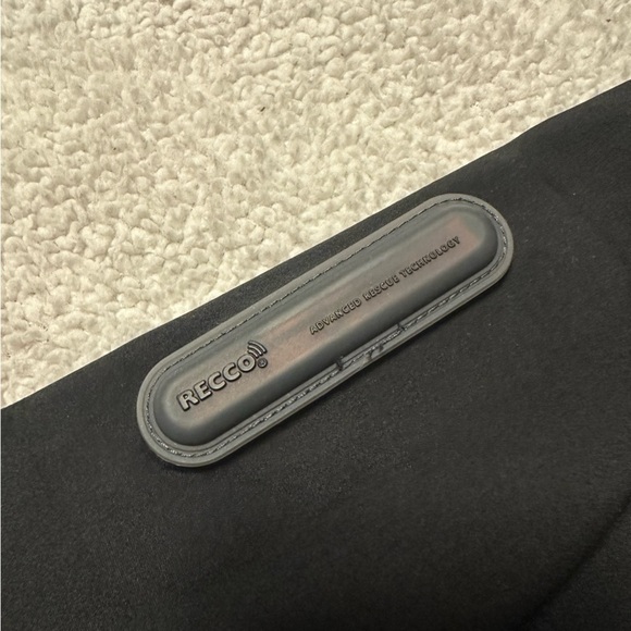 Sweaty Betty Pro Light Recco Ski Jacket Shell Coat Black White - Picture 8 of 15